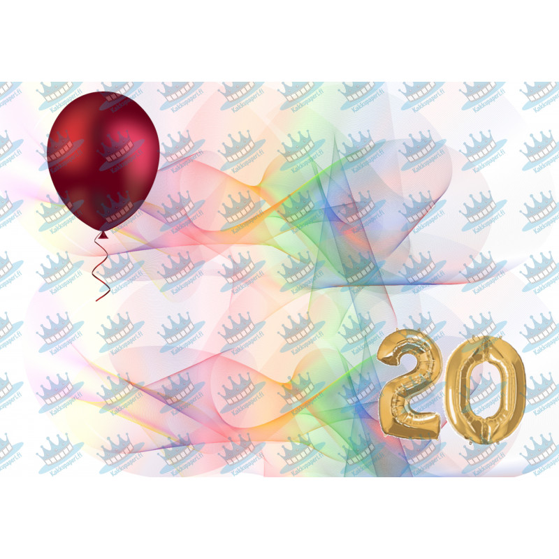 20th Birthday Cake Toppers | Zazzle